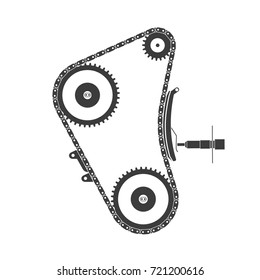 Drawing car mechanism.