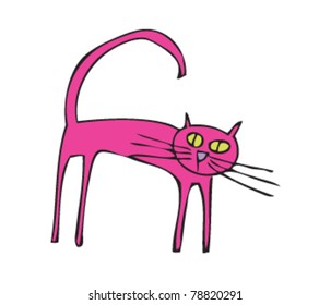 Drawing of a cat