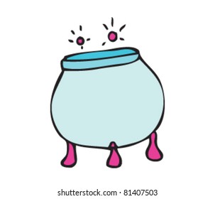 Drawing of a Cauldron