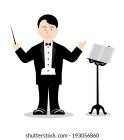 Orchestra Conductor Stock Vectors, Images & Vector Art | Shutterstock