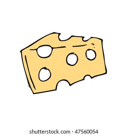 drawing of cheese