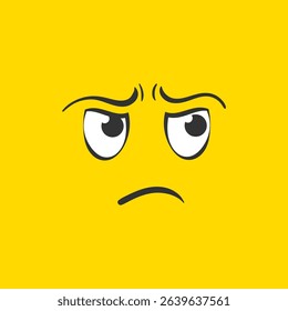 Drawing collection of emoji and face avatar child expression smile modern funny reaction mood illustration psychology doodle comic colorful kid vector group eye concept backdrop feeling