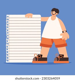 Drawing Of A College Or University Student