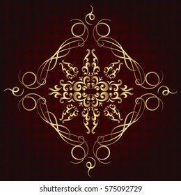 Drawing from the colors for decoration vector