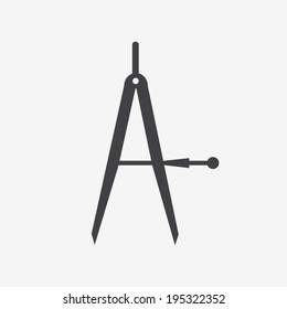 drawing compass icon