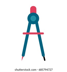 drawing compass icon image 