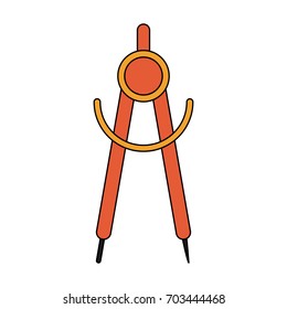 drawing compass icon image 