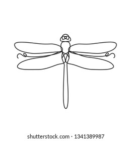 Dragonfly Vector Silhouette Stock Vector (Royalty Free) 40320718 ...