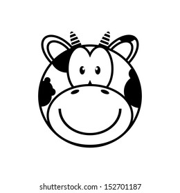Drawing Cow Outlines Stock Vector (Royalty Free) 152701187 | Shutterstock