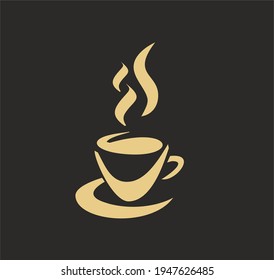 DRAWING A CUP OF BLACK COFFEE FOR BREAK
