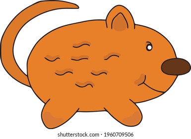 Drawing of a cute Tiger