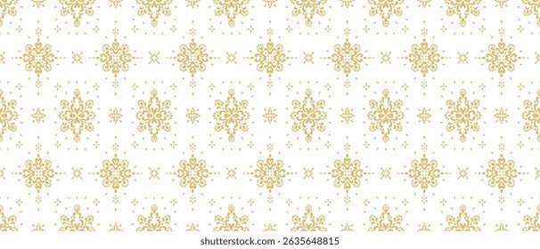 Drawing of Damascus on the wallpaper. Vintage bohemian design. Boho print in retro style. Beautiful snowflakes. Seamless openwork lace pattern for embroidery. Vintage bohemian design. Damask stencil.