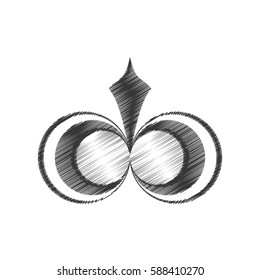 drawing decorate ornate element style vector illustration eps 10