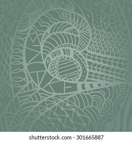 Drawing decorative Snake Pattern for chinese Horoscope Background