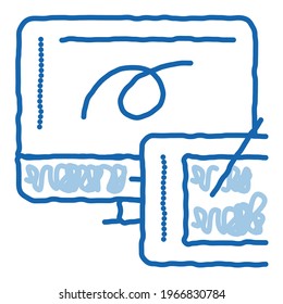drawing design. isolated symbol illustration