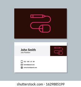 Drawing and design vector line logo. Planing and architectural flat icon. 
