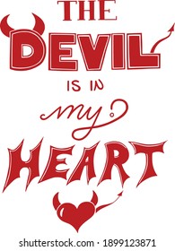 drawing the devil is in my heart