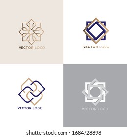 Drawing Of Different Marble Logo Design
