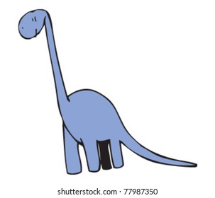 drawing of a dinosaur