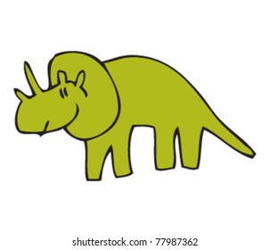 drawing of a dinosaur