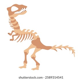 Drawing Of A Dinosaur Skeleton