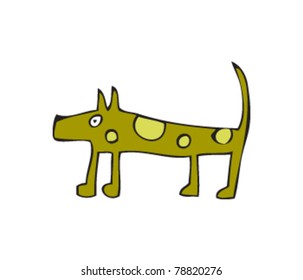 Drawing of a dog