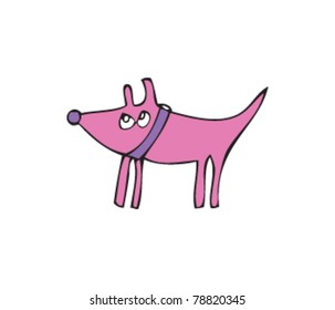 Drawing of a dog