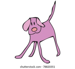 Drawing of a dog