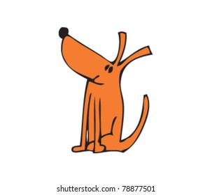 Drawing of a dog