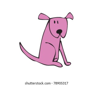 Drawing of dog