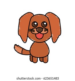 drawing dog animal character