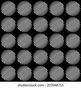 drawing dots pattern black and white