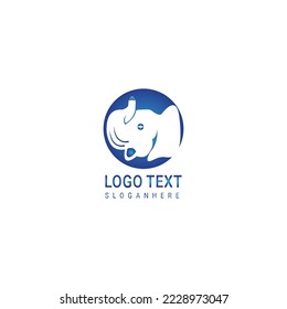 Drawing elephant logo style design inspiration