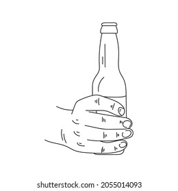 354 Holding beer bottle sketch Images, Stock Photos & Vectors ...