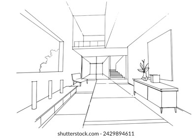 Dibujo de líneas arquitectónicas exteriores e interiores. , Montaje gráfico en trabajos de arquitectura e interiorismo. , Dibuja ideas para diseños interiores o exteriores.