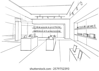 Desenhando linhas arquitetônicas exteriores e interiores. , Montagem gráfica em arquitetura e trabalhos de design de interiores. , Desenhe ideias para designs de interiores ou exteriores.