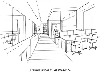 Desenhando linhas arquitetônicas exteriores e interiores. , Montagem gráfica em arquitetura e trabalhos de design de interiores. , Desenhe ideias para designs de interiores ou exteriores.