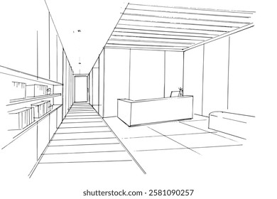 Desenhando linhas arquitetônicas exteriores e interiores. , Montagem gráfica em arquitetura e trabalhos de design de interiores. , Desenhe ideias para designs de interiores ou exteriores.