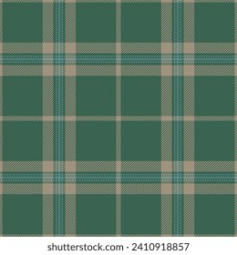 Drawing fabric tartan pattern, swatch textile background texture. Duvet check vector seamless plaid in mint and pastel colors.