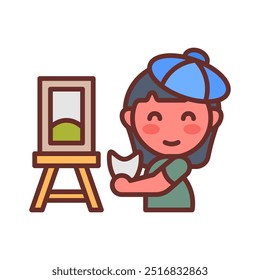Desenho de ícones preenchidos, ilustração de vetor
