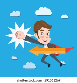 Drawing flat character design solving concept 