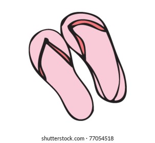 Drawing of flip-flop