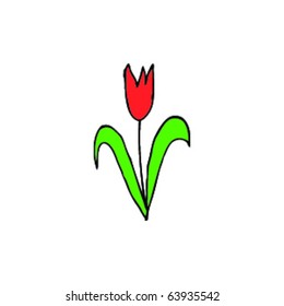 drawing of a flower