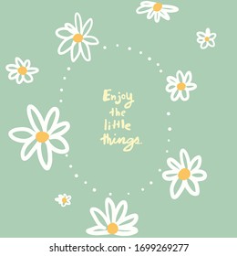 Flores de dibujo - arte vectorial