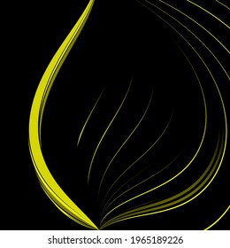 A partir de franjas de colores que fluyen. abstracción. vector