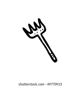 drawing of a fork