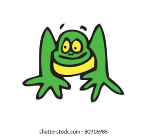 Drawing of a Frog