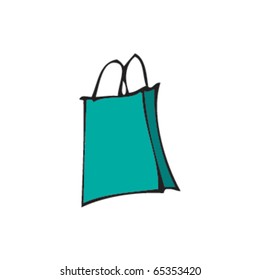 Drawing Of A Gift Bag