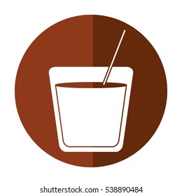 drawing glass cocktail drink straw shadow