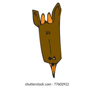 Drawing of a goat